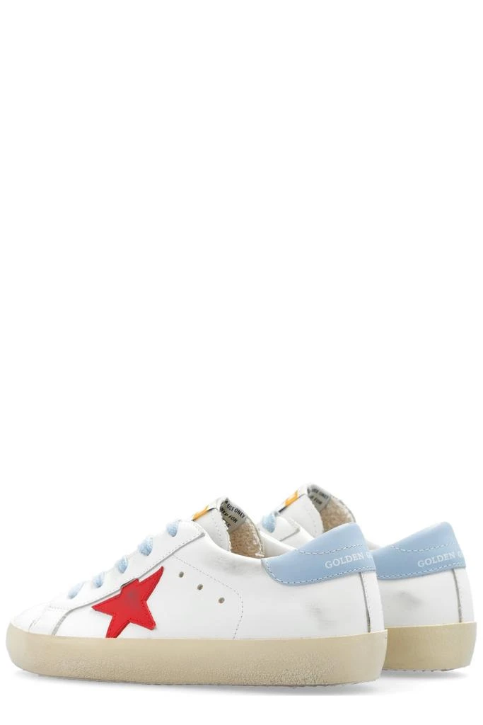 商品Golden Goose|Golden Goose Kids Super Star Patch Low-Top Sneakers,价格¥1332,第3张图片详细描述