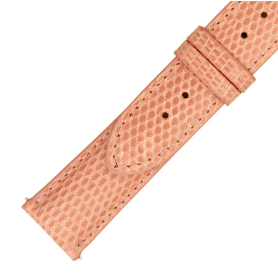 商品Hadley Roma|21 MM Shiny Pink Lizard Leather Strap,价格¥261,第1张图片