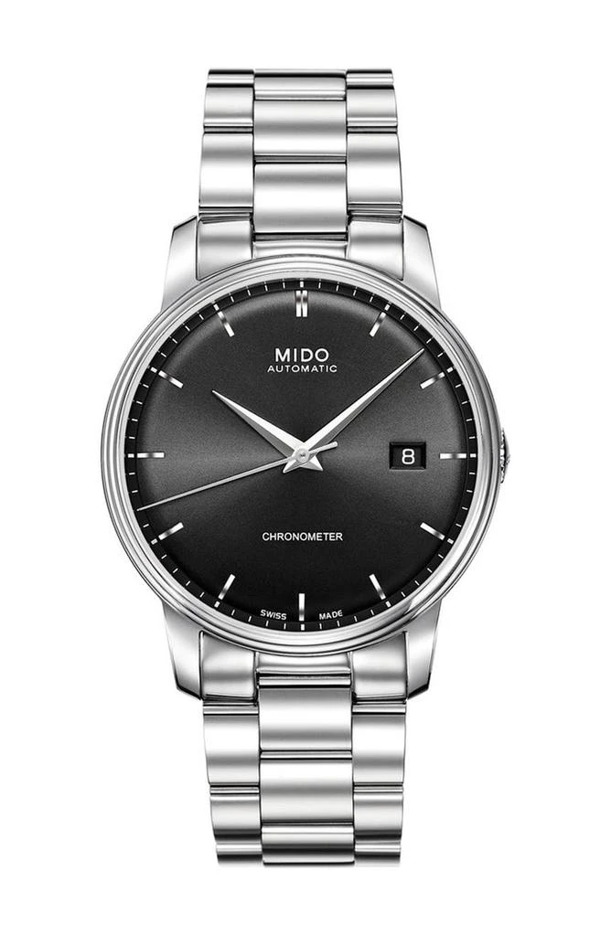 商品MIDO|Men's Baroncelli Swiss Automatic Bracelet Watch, 39mm,价格¥5394,第1张图片