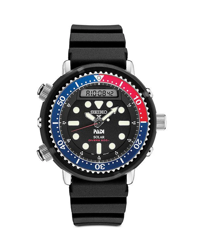 商品Seiko|Prospex Solar Hybrid PADI Special Edition Diver Watch, 47.8mm,价格¥3937,第1张图片详细描述