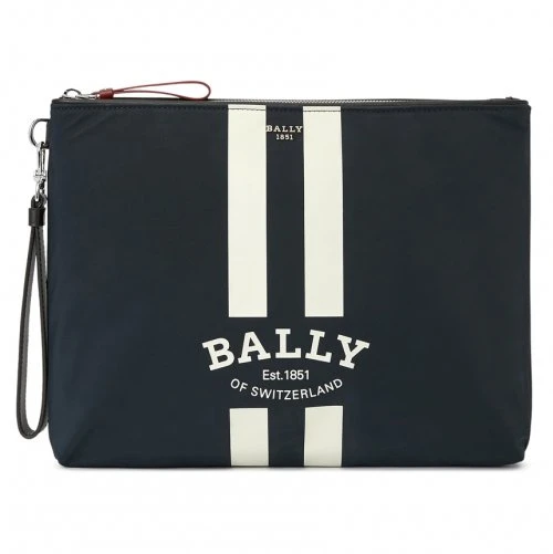 商品[国内直发] Bally|BALLY 海军蓝色男士手拿包 FHOLLER-STL-507,价格¥2118,第1张图片