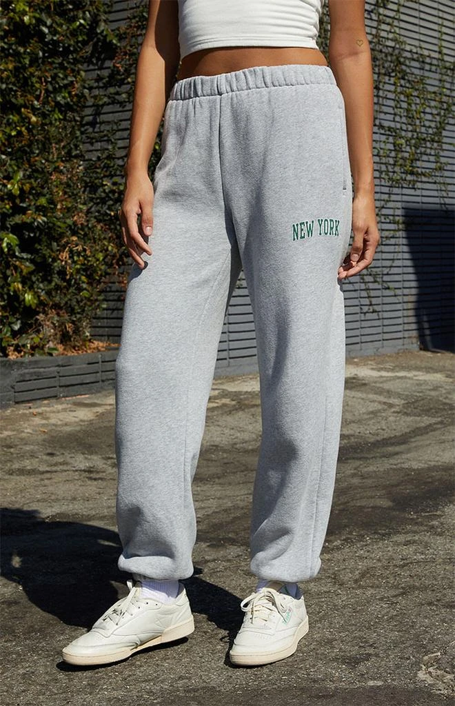 商品John Galt|Heather Grey New York Rosa Sweatpants,价格¥290,第2张图片详细描述