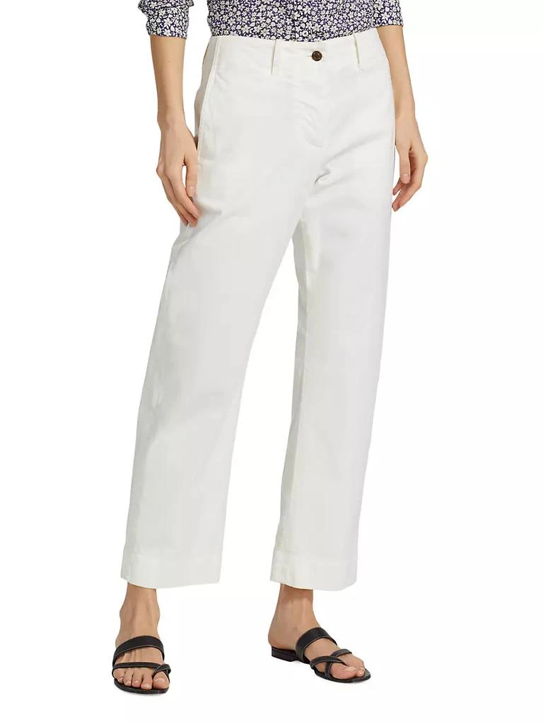 商品Nili Lotan|Tomboy Straight-Leg Cropped Pants,价格¥2964,第3张图片详细描述