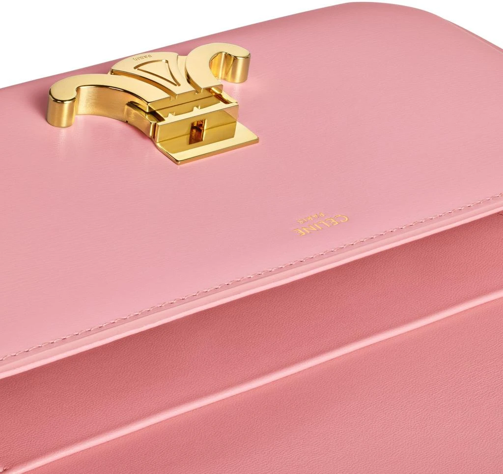 商品Celine|Triomphe 缎面小牛皮单肩包,价格¥23658,第3张图片详细描述