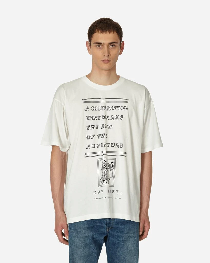 商品Cav Empt|FK Sheet13 Big T-Shirt White,价格¥381,第1张图片