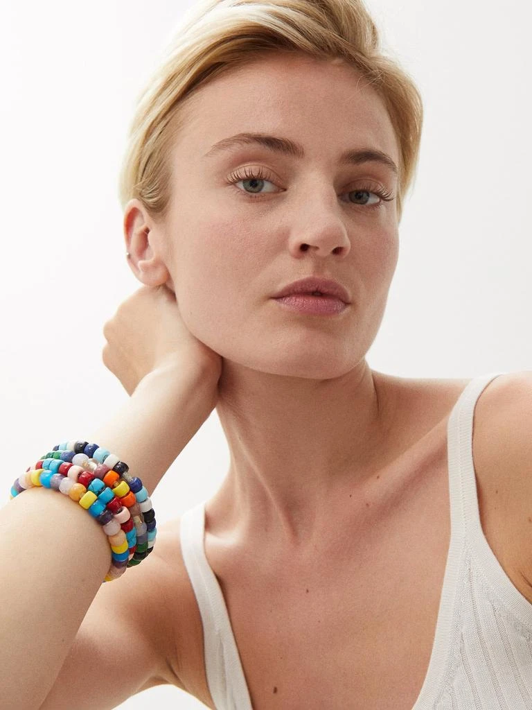 商品CAROLINA BUCCI|FORTE multi-stone beaded bracelet,价格¥5371,第2张图片详细描述