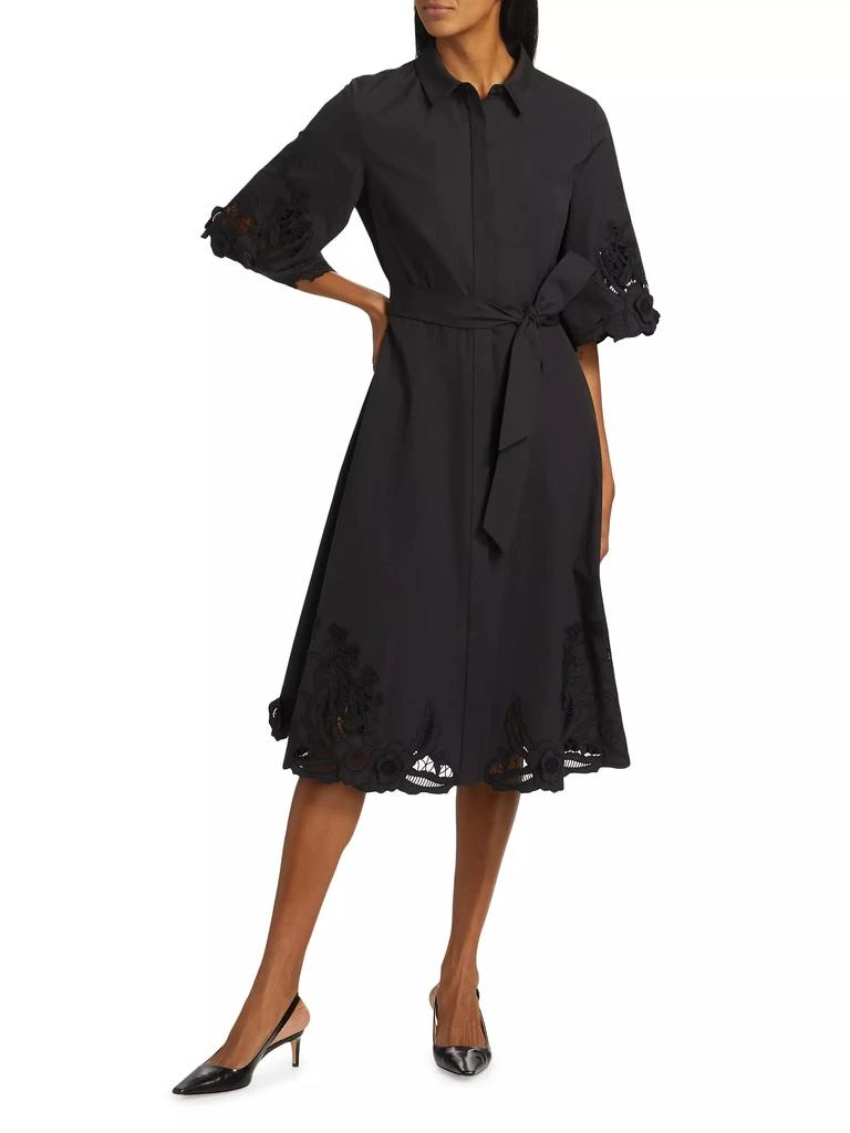 商品Kobi Halperin|Monty Cotton Poplin Tie-Waist Midi-Shirtdress,价格¥4447,第2张图片详细描述