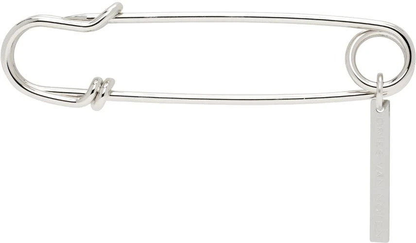 商品Dries Van Noten|Silver Safety Pin Brooch,价格¥1889,第1张图片