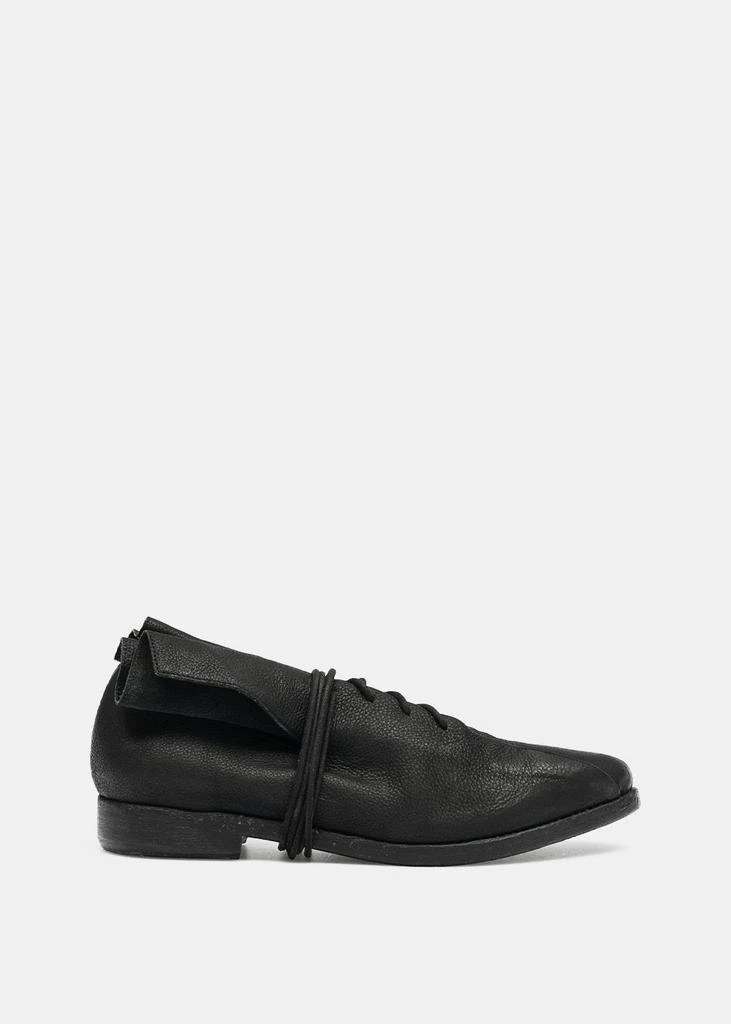 商品Uma Wang|Uma Wang Black High Tongue Laced Shoes,价格¥2981,第1张图片