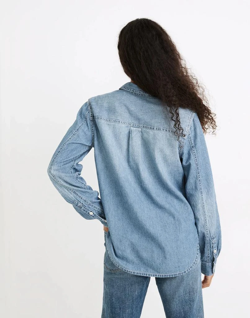 商品Madewell|Denim Button-Up Shirt in Bluffton Wash,价格¥200,第3张图片详细描述