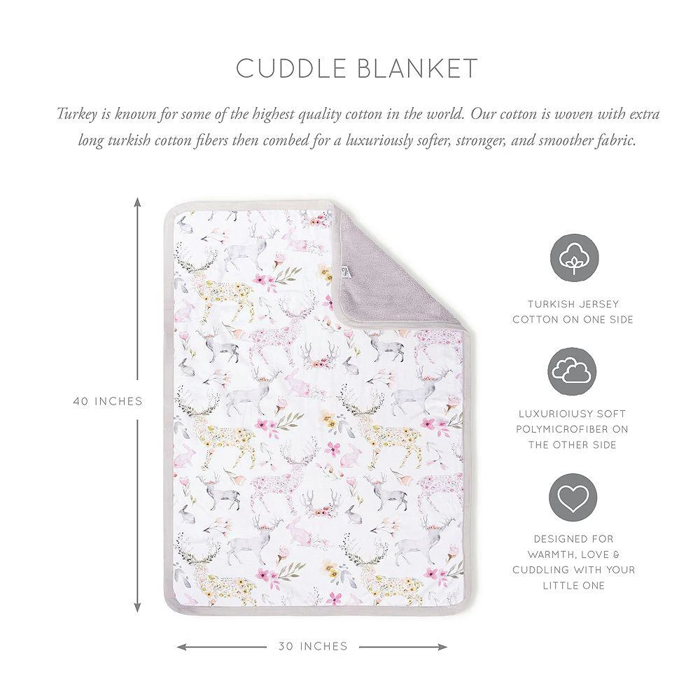 Fawn Jersey Cuddle Blanket 商品