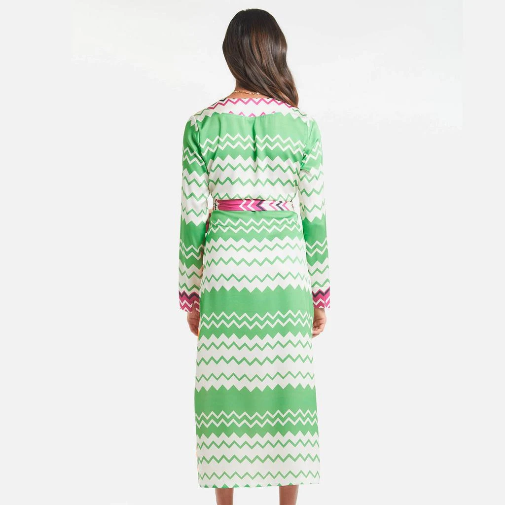 商品The Hut|Never Fully Dressed Women's Zig Zag Wrap Dress - Multi,价格¥97,第2张图片详细描述