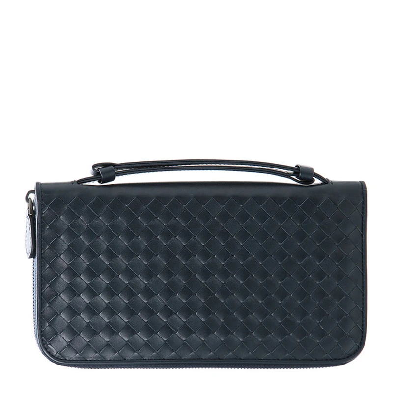 商品[国内直发] Bottega Veneta|BOTTEGA VENETA 深蓝色男士手拿包 169730-V4651-4013,价格¥6205,第1张图片