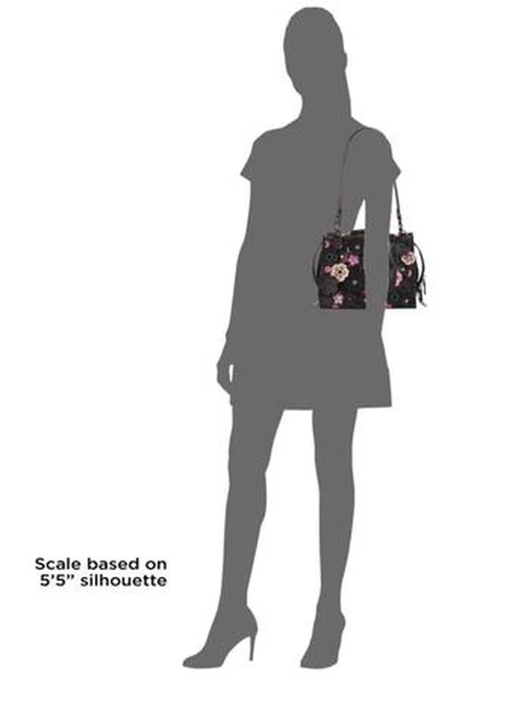 商品Coach|花朵装饰手提斜挎包,价格¥6738,第3张图片详细描述
