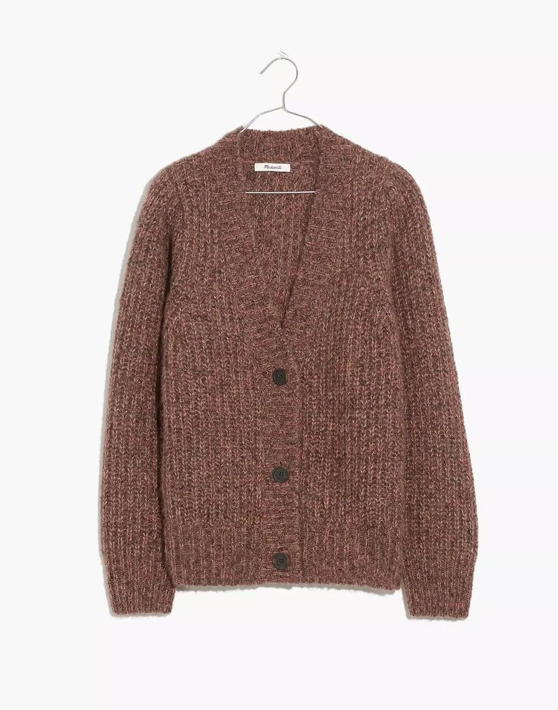 商品Madewell|Willowbend V-Neck Pleat-Sleeve Cardigan Sweater,价格¥640,第4张图片详细描述
