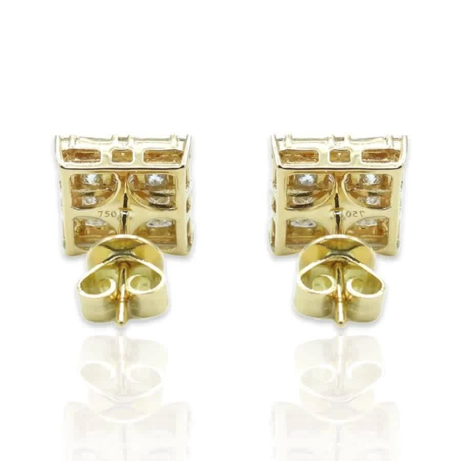 商品Tresorra|18K Yellow Gold Diamond Stud Earrings,价格¥12000,第3张图片详细描述