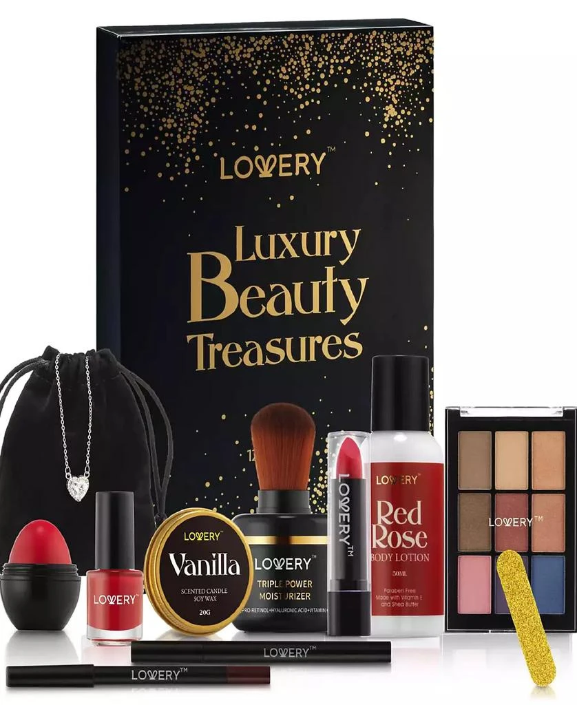 商品Lovery|13-Pc. Luxury Beauty Treasures Body Care & Makeup Gift Set,价格¥505,第1张图片