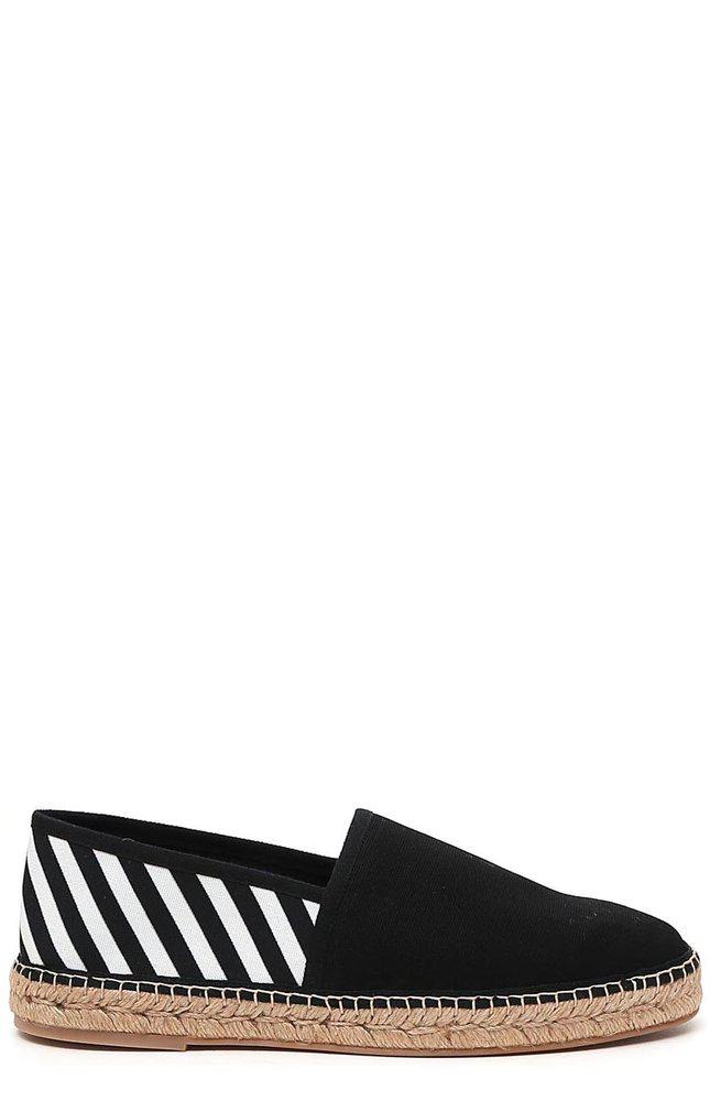 Off-White Diag-Stripe Slip-On Espadrilles商品第1张图片规格展示