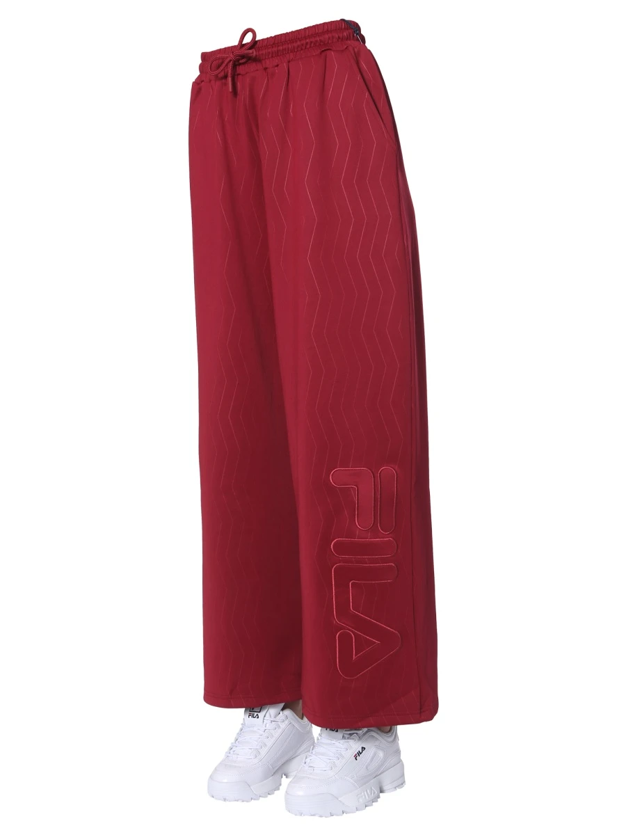 商品Fila|Fila 女士休闲裤 684600_871 酒红色,价格¥489,第3张图片详细描述