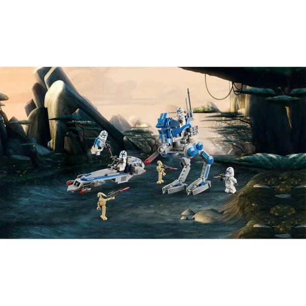 商品LEGO|LEGO Star Wars: 501st Legion Clone Troopers Set (75280),价格¥243,第4张图片详细描述