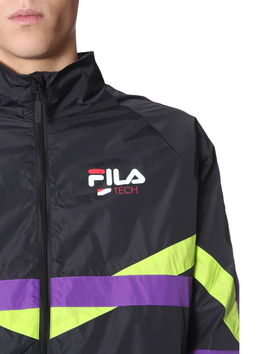 商品Fila|Fila 男士卫衣 687242_A244 黑色,价格¥575,第4张图片详细描述