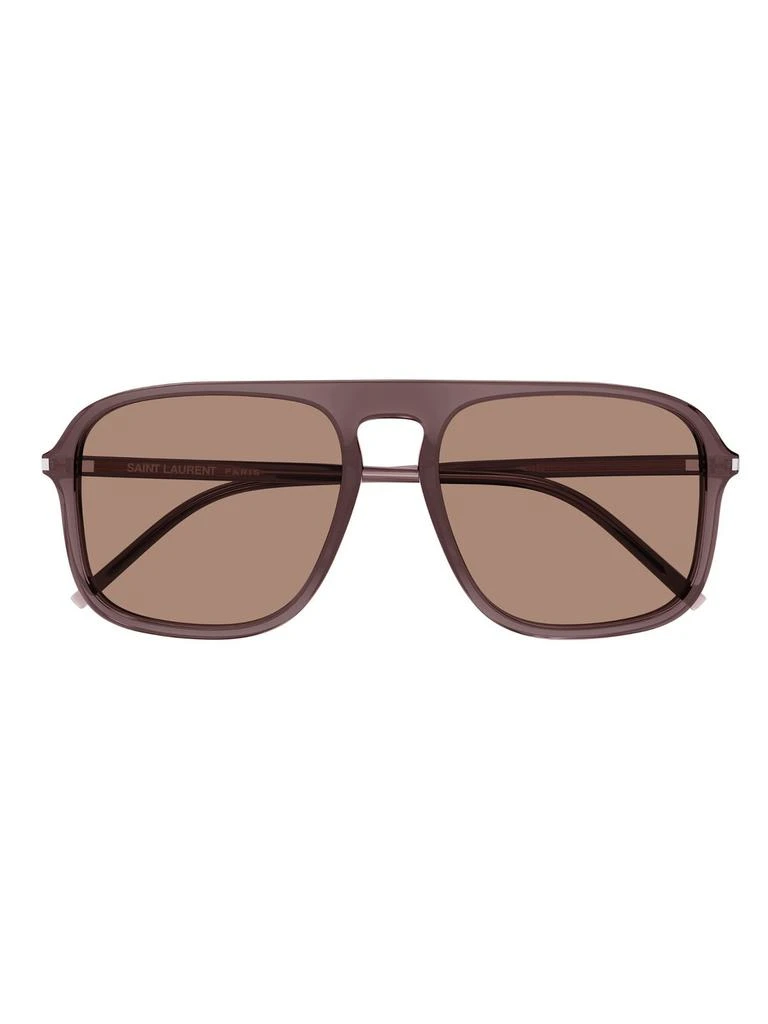 商品Yves Saint Laurent|Saint Laurent Eyewear Square Frame Sunglasses,价格¥1565,第1张图片
