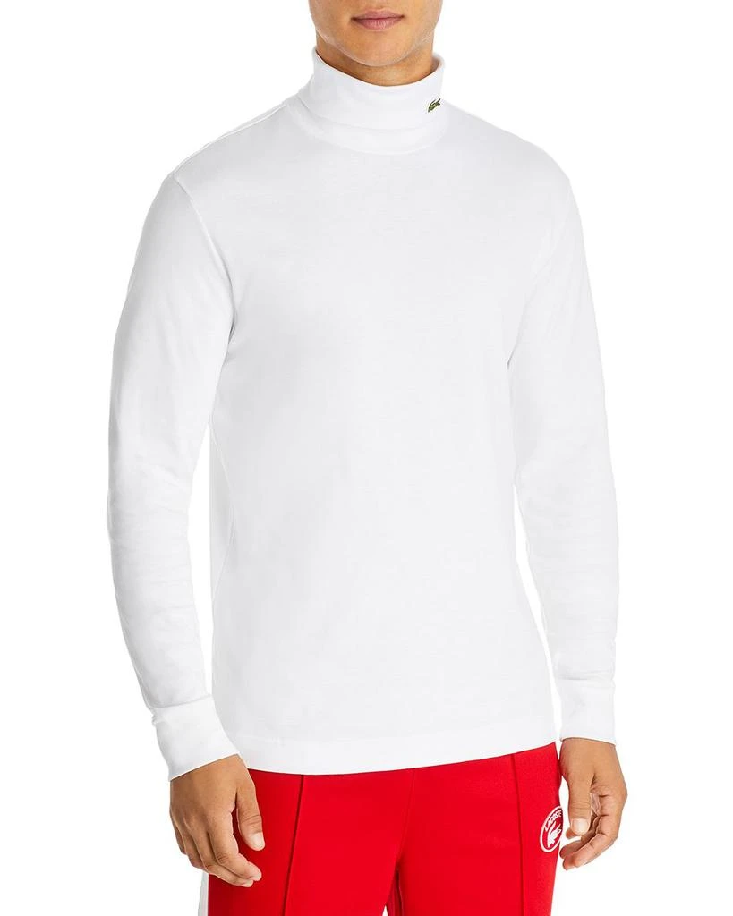 商品Lacoste|Cotton Solid Long Sleeve Turtleneck Tee,价格¥582,第1张图片