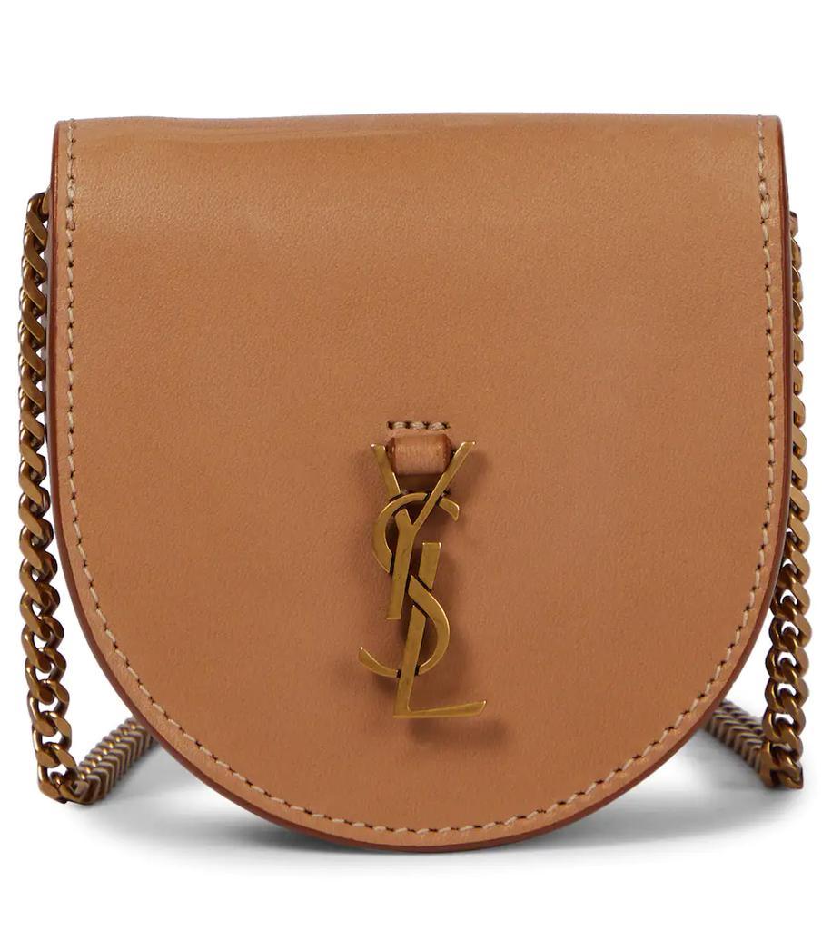 商品Yves Saint Laurent|Baby Kaia leather wallet on chain,价格¥3930,第1张图片