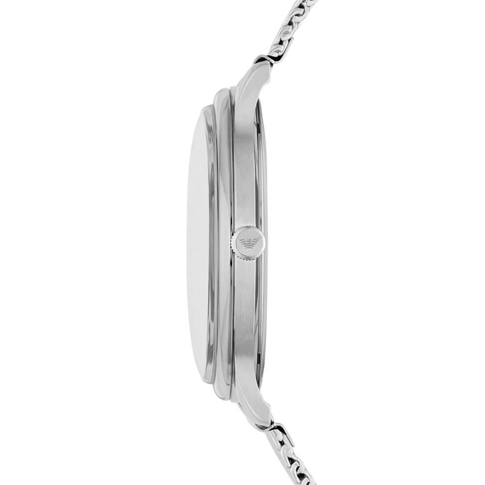 商品Emporio Armani|Men's Stainless Steel Mesh Bracelet 42mm,价格¥1654,第3张图片详细描述