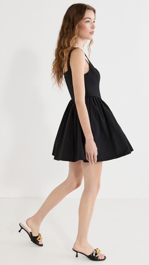 STAUD LANDSCAPE DRESS ドレス　ワンピース　ミニ丈　ホワイト LANDSCAPE DRESS WHITE