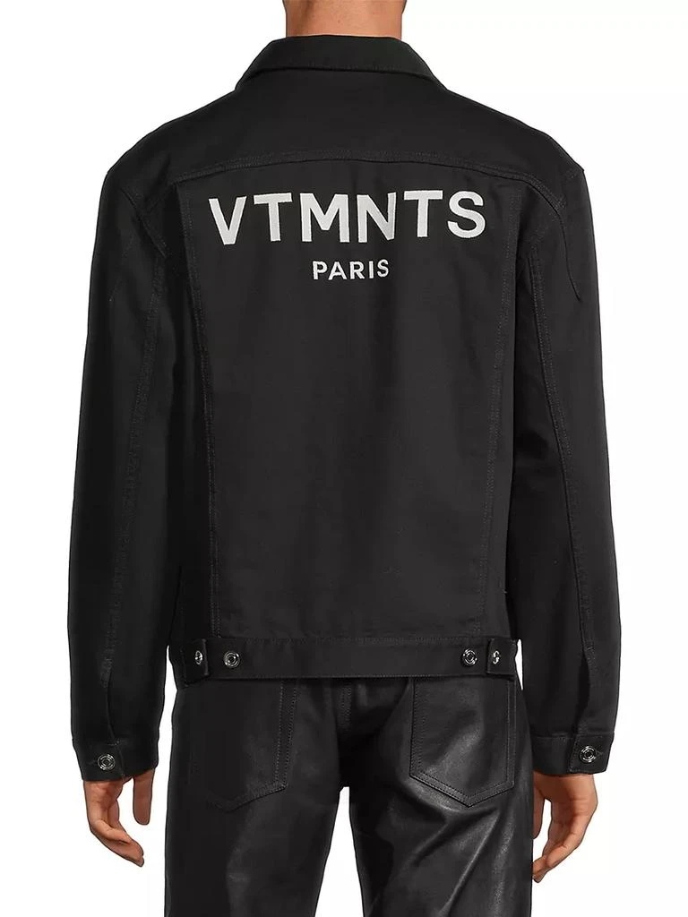 Embroidered Logo Denim Jacket 商品