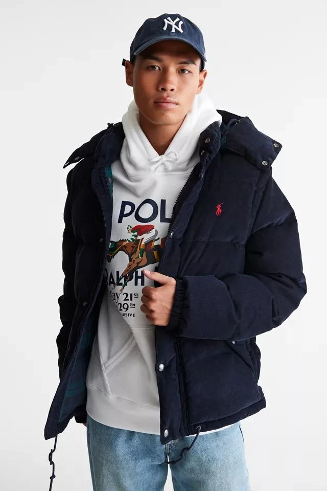 商品Ralph Lauren|Polo Ralph Lauren Corduroy Boulder Puffer Jacket,价格¥1625,第1张图片