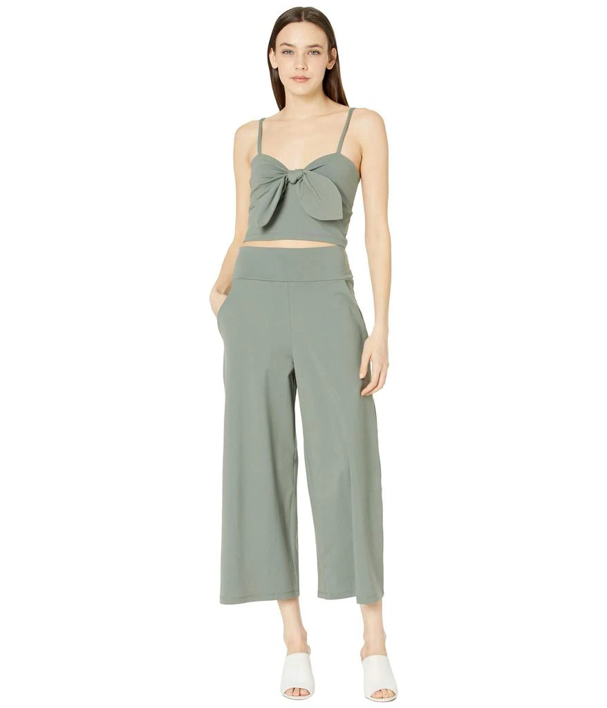 商品Susana Monaco|Bow Front Crop,价格¥533,第4张图片详细描述