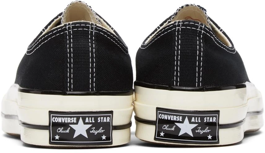 商品Converse|Black Chuck 70 Low Sneakers,价格¥535,第4张图片详细描述
