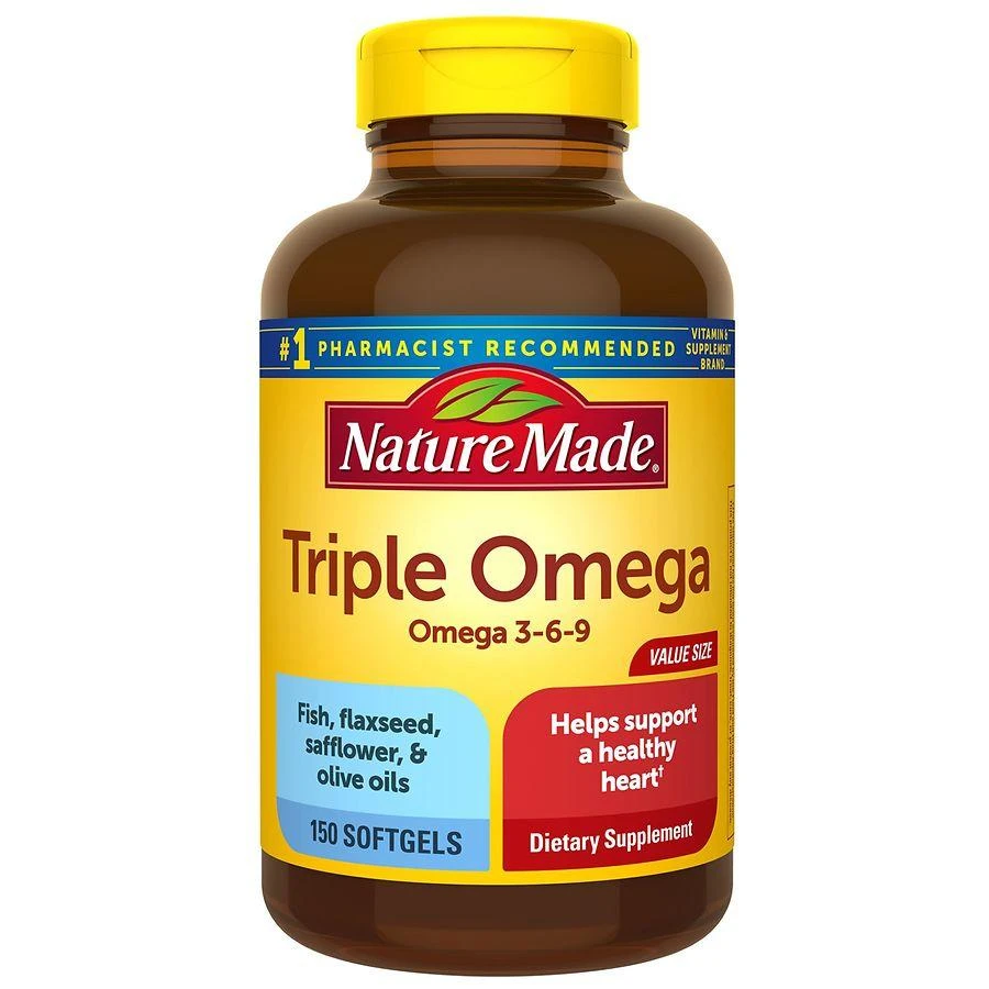 商品Nature Made|Triple Omega 3 6 9 Softgels,价格¥235,第1张图片