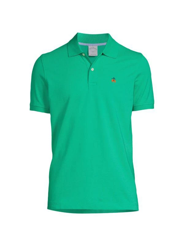 商品Brooks Brothers|Short Sleeve Knit Polo,价格¥190,第3张图片详细描述