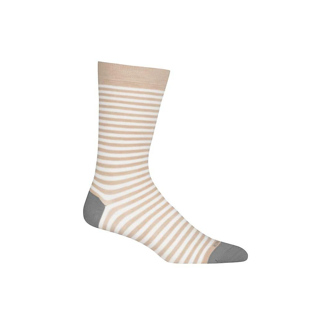 商品Icebreaker|Men's Lifestyle Fine Gauge Crew Stripe Sock,价格¥88,第1张图片