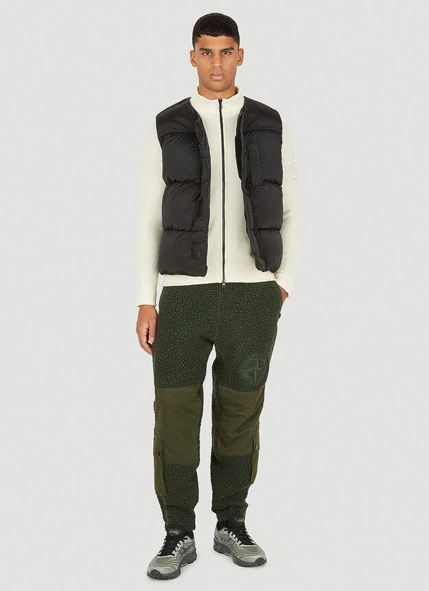 商品Stone Island|Colour Block Teddy Track Pants in Green,价格¥2923,第2张图片详细描述