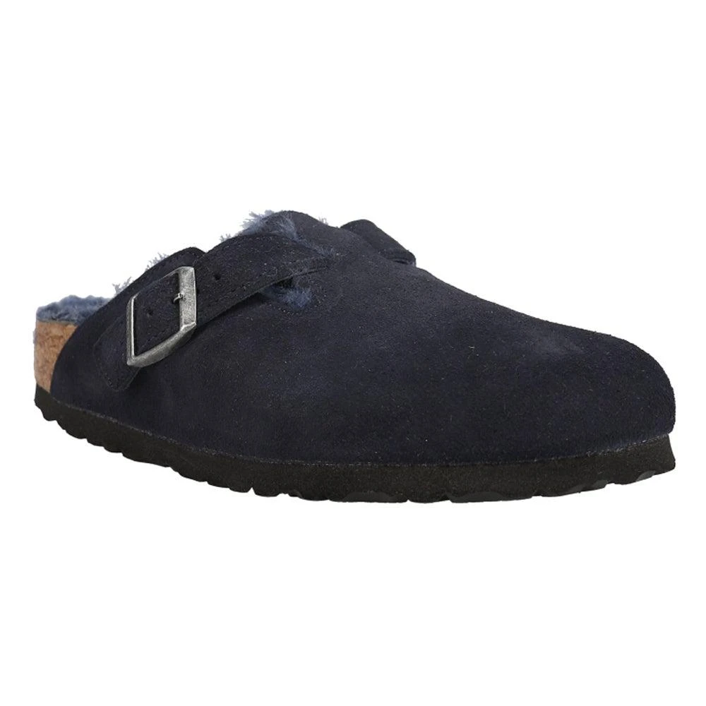 商品Birkenstock|Boston Shearling Suede Leather Clogs,价格¥1313,第2张图片详细描述
