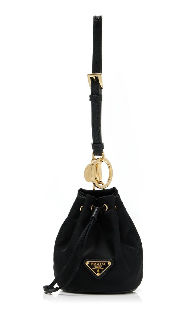 Prada Prada - Mini Icon Re-Nylon Bag Charm - Black - OS