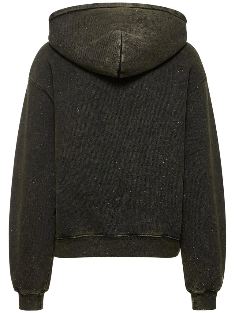 商品Alexander Wang|Essential Cotton Blend Terry Hoodie,价格¥1845,第4张图片详细描述