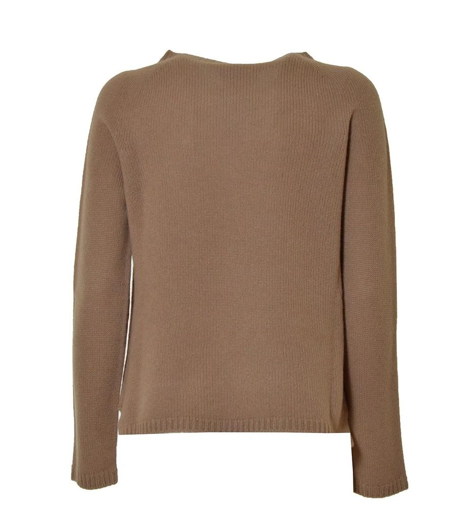 商品Max Mara|'S Max Mara Long-Sleeved Crewneck Knitted Jumper,价格¥1810,第2张图片详细描述