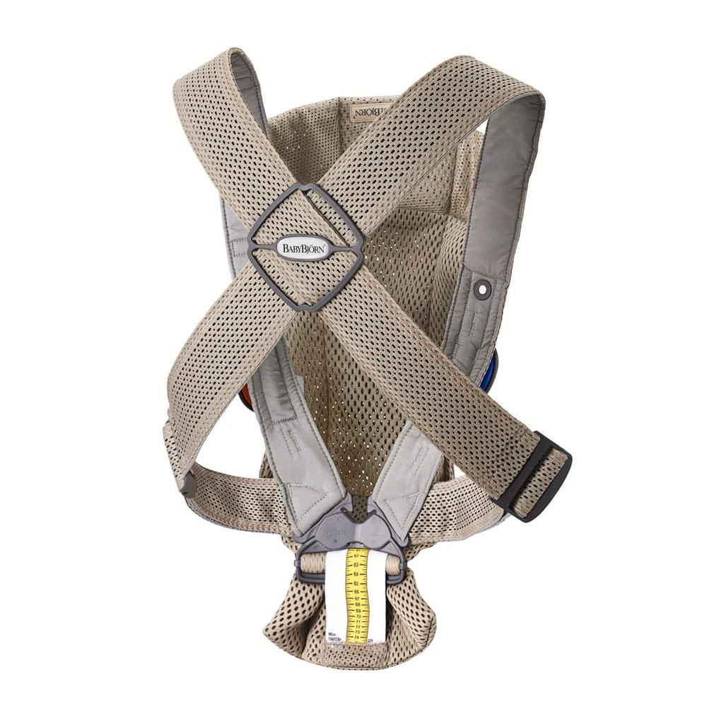 商品BabyBjörn|BABYBJÖRN Mini 3D Mesh Baby Carrier - Gray Beige,价格¥969,第3张图片详细描述