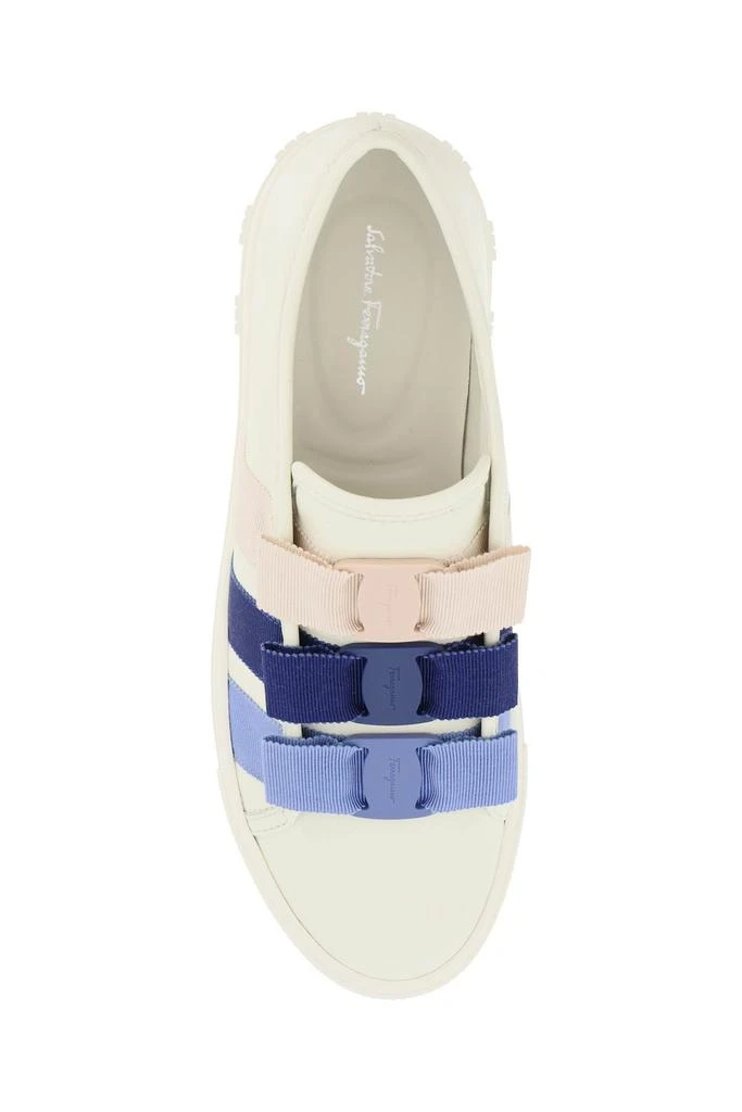 商品Salvatore Ferragamo|Salvatore ferragamo slip on sneaker vara bow,价格¥3746,第2张图片详细描述
