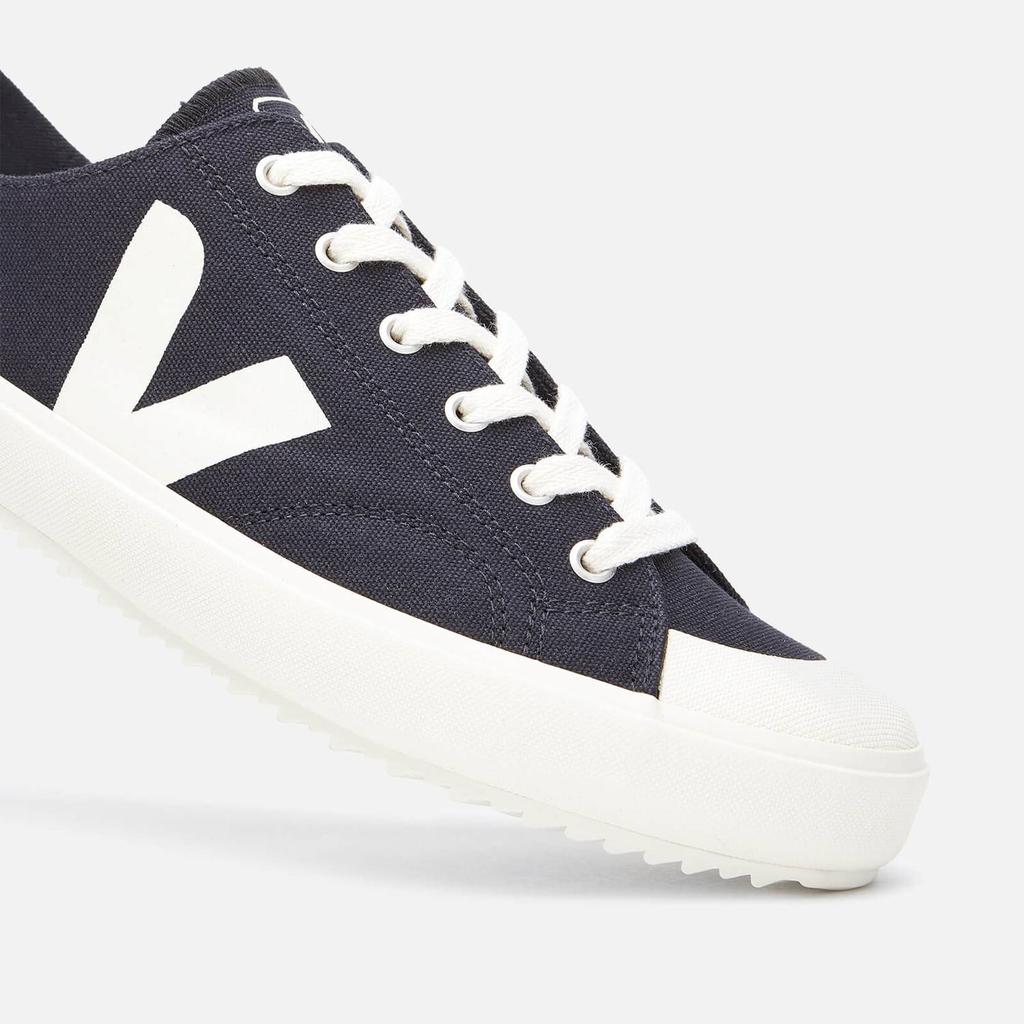 Veja Men's Nova Canvas Low Top Trainers - Black Pierre商品第4张图片规格展示