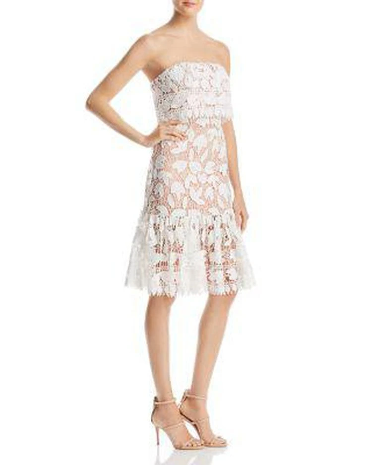 商品Jarlo|Annora Strapless Lace Dress,价格¥484,第1张图片