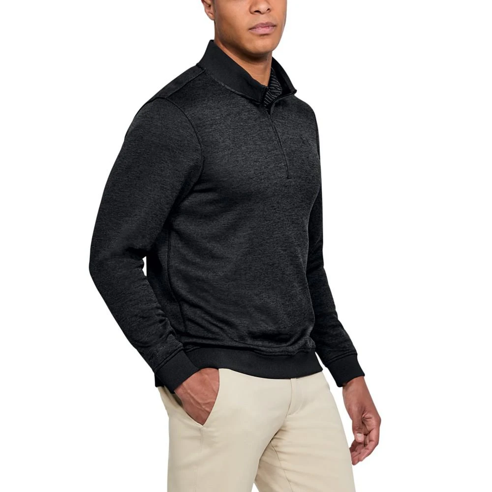 商品Under Armour|Men's Golf Quarter-Zip Storm-Fleece Sweater,价格¥214,第2张图片详细描述