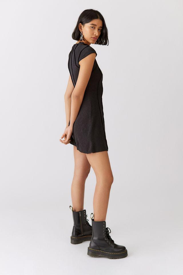 UO Rishe Seamed Mini Dress商品第5张图片规格展示