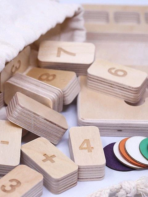 商品Lily & River|Little Numbers Calculator Toy,价格¥448,第5张图片详细描述