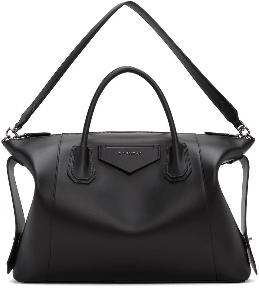 商品Givenchy|Black Medium Soft Antigona Bag,价格¥10238,第1张图片